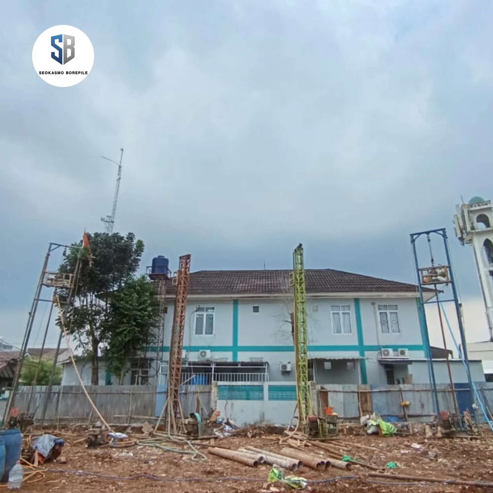 Jasa Strauss Pile Mandiri Jaya Pondasi, Jasa Bore Pile Jakarta